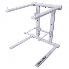 ProX White Foldable Portable Laptop Stand with Adjustable Shelf T-LPS600White