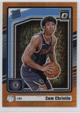2024 Panini Donruss Optic Rated Rookie Orange Hyper Prizm /299 Cam Christie 1j59