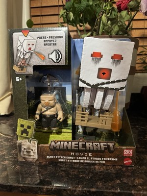 🔥Minecraft The Movie Toys Figures Blast Attack Ghast Great Hog NEW! 2025  🔥