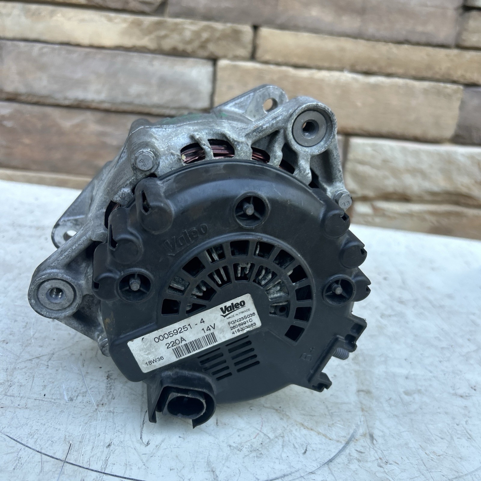 McLaren 650S Alternator P/N 00059251