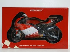 Minichamps 1/6 Ducati Desmosedici Troy Bayliss Moto GP 2003(062031412)