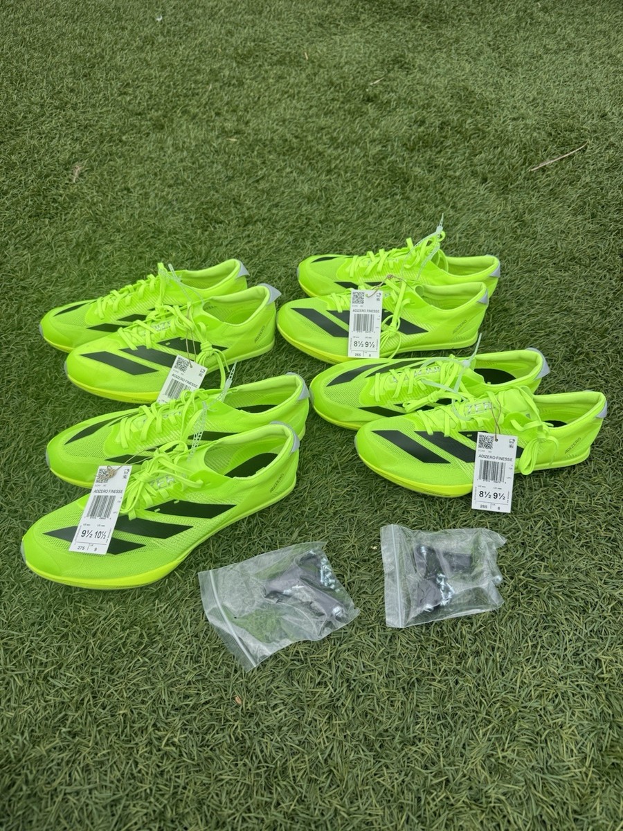 Adidas Adizero Finesse Track Bag Tool Spikes Running Shoes [IG2018] Men\'s Size 8 Lot of 4 Adidas Adizero Finesse Track Spikes IG2018 Mens 8  main image 2