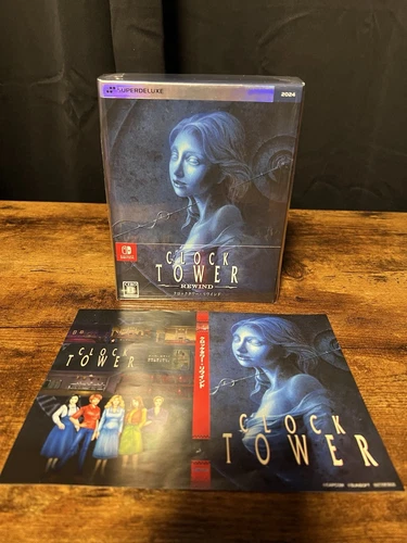 CLOCK TOWER REWIND Deluxe Edition - SUPERDELUXE LRG - SWITCH - JPN Edition - New