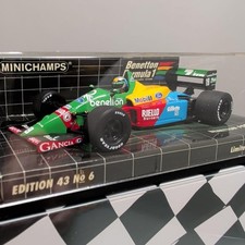 MINICHAMPS Benetton B188 1988 Diecast Model 1/43 Limited Edition A Nannini