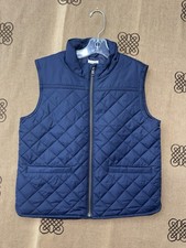 Crewcuts NWOT Boys Navy Quilted Sleeveless Vest size 8