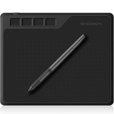 GAOMON S620 Digital Graphics Drawing Tablet • Battery-Free Pen (Pressure 8192)