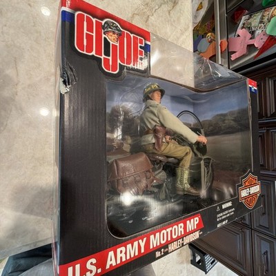 【未開封】GIジョー USアーミー Motor MP ハーレーシリーズNo.2 G.I. JOE U.S. Army Motor MP No. 2 HARLEY DAVIDSON Motor Cycle 12