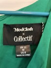 NWT ModCloth Green Romper Shorts Size 8  — photo 2