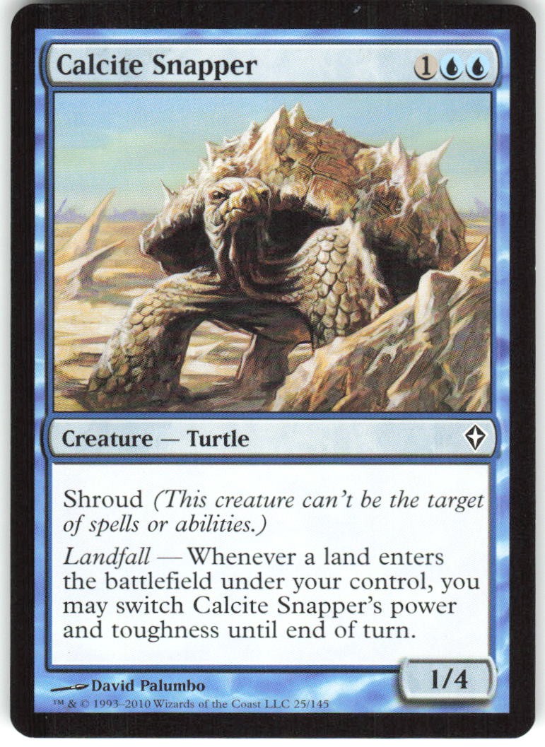 Calcite Snapper 25 Worldwake Magic: The Gathering LP