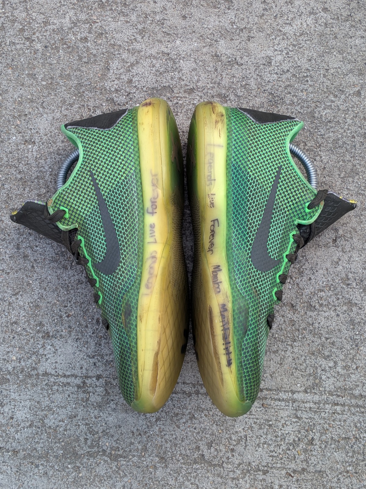 Nike Kobe  10 X Vino Green Shoes 2015 Shoes Youth Size 7Y (705317-333) thumbnail 8