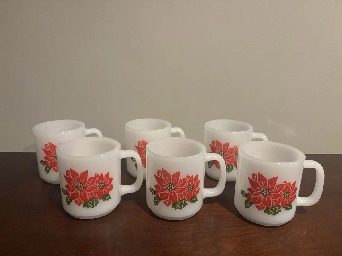 美品 Glasbake グラスベイク LOVE CHILI スープマグ USA 美品 Glasbake