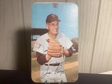 1971Topps Super card Jim Perry EX + # 24 vintage baseball Cy Young winner