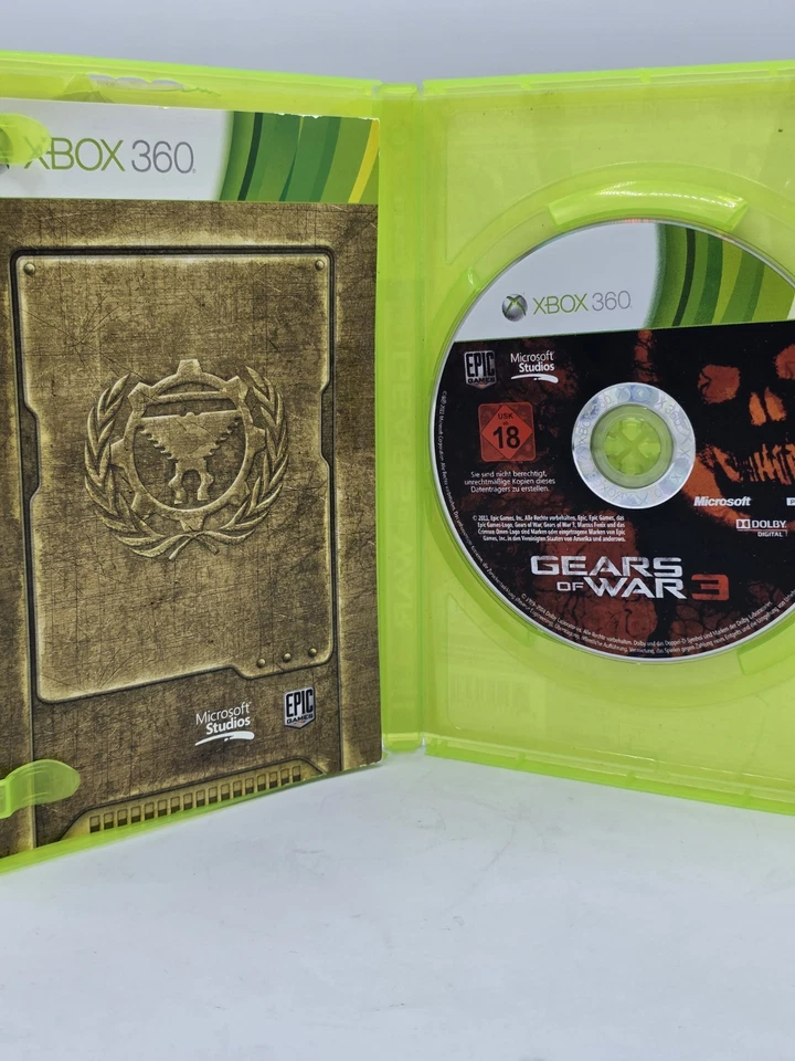 Xbox 360 Game Gears of War 3 English And German Audio PAL - Image 3 of 3