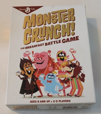 Monster Crunch General Mills Cereal Family Board Game