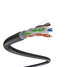 1000ft CAT6 UTP Double Jacket 23AWG Outdoor Direct Burial Ethernet Cable CMX ...