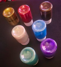 Mica Mettalic Colourant Set, Multicolour, for Candle Making & Soap And Cards