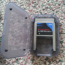 IBM 31L9315 PC Card Adapter for IBM Microdrive PCMCIA CompactFlash CF w/ Case