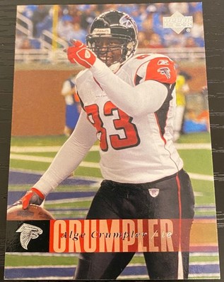 2006 Upper Deck Alge Crumpler #8 Atlanta Falcons TE NFL Football Card
