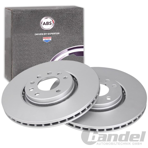 2X ABS Bremsscheiben 308Mm BelÜFtet Vorne Passend FüR Opel Adam Astra Corsa Meri-image