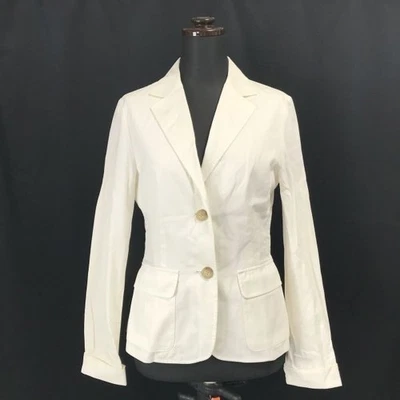 Ralph Lauren Cotton Blazer Jacket 7 S-M White Japan Limited - Bild 1 von 4