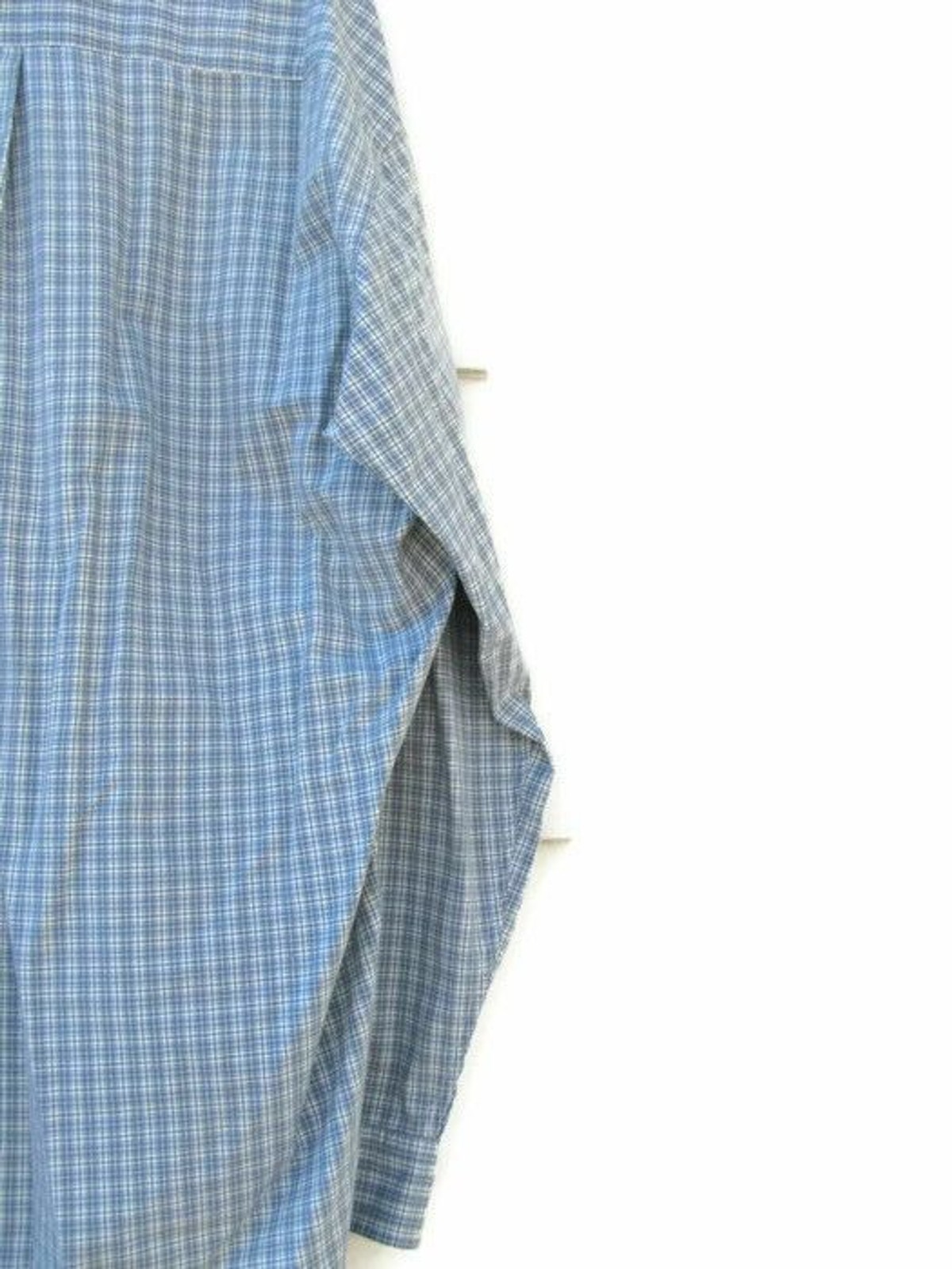 Tommy Hilfiger Mens Long Sleeve Dress Shirt Plaid & Checks Gray Green XL 012 thumbnail 9