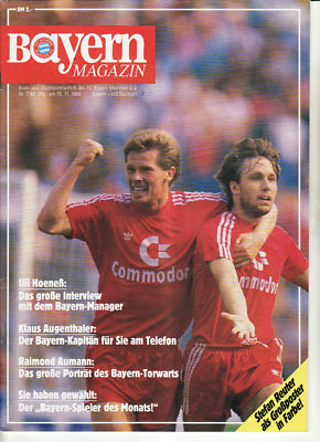 BL 88/89 FC Bayern Munich - VfB Stuttgart, 15.11.1988