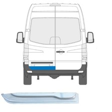 F&uuml;r Mercedes Sprinter VW Crafter 2006- Hinten T&uuml;r Innen reparatur blech Links