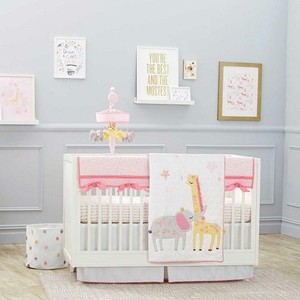 crib bedding set with mobile