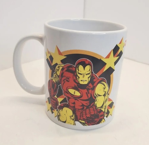 Zak Designs MARVEL Captain Marvel & Iron Man Ceramic Mug 8oz - Picture 2 of 5