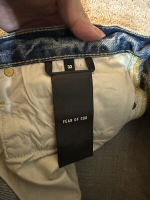 Fear Of God 6th Collection Zip Cuff Jeans 32 | eBay