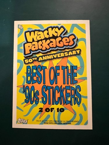 2017 Topps Wacky Packages 50th Anniversary U Pick Complete Your Set trump Base - Picture 234 of 270