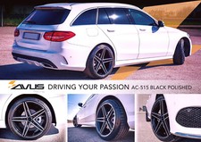 19 Zoll DM04 Concave Felgen 5x112 f&uuml;r Mercedes Benz C E CL CLS GLK SLK Klasse