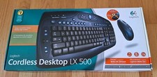 Logitech LX500 Wireless Keyboard and Mouse Combo New Open Box