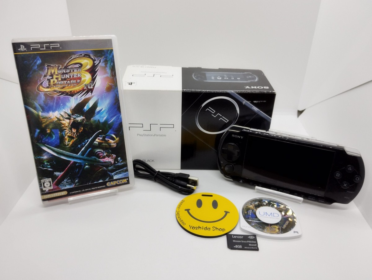 PSP-3000 ブラック PlayStation Portable PSP 3000 Console - Piano Black [JPN