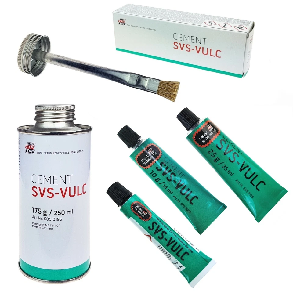 TipTop Rema Vulkanisierungsflüssigkeit Cement SVS-VULC 5-175g Gummilösung Kleber