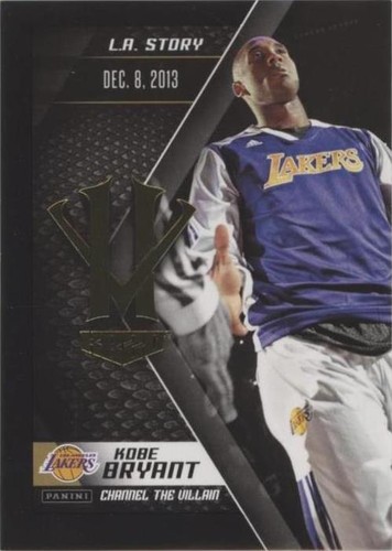 New 2015-2016 Panini Kobe Bryant Hero Villain Limited Ed. KB20 42