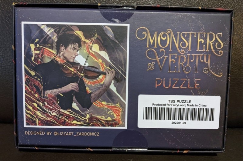Fairyloot Book Box This Savage Song Puzzle