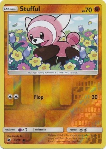 Stufful (Crimson Invasion 55/111) - Common (Reverse Foil)