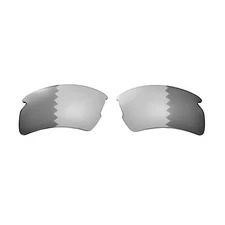 Walleva Transition/Photochromic Polarized Lenses For Oakley Flak 2.0 XL