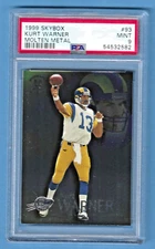 1999 Skybox Molten Metal Kurt Warner Rams #93 Rookie PSA 9 #54532582 HOF 2017