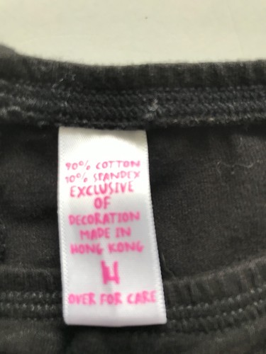 Justice size 14 cropped leggings black - Picture 10 of 11