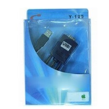 For USB 2.0 Male to RS232 Serial DB9 9 Pin Adapter Cable PC New