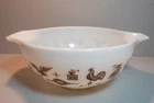 Vintage PYREX Mixing Bowl No. 443 Early Americana 2-1/2 Qt. CINDERELLA