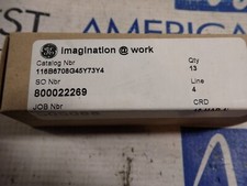 New GE ET16 LED INDICATING LAMP 116B6708G45Y73Y4 120 volt Yellow