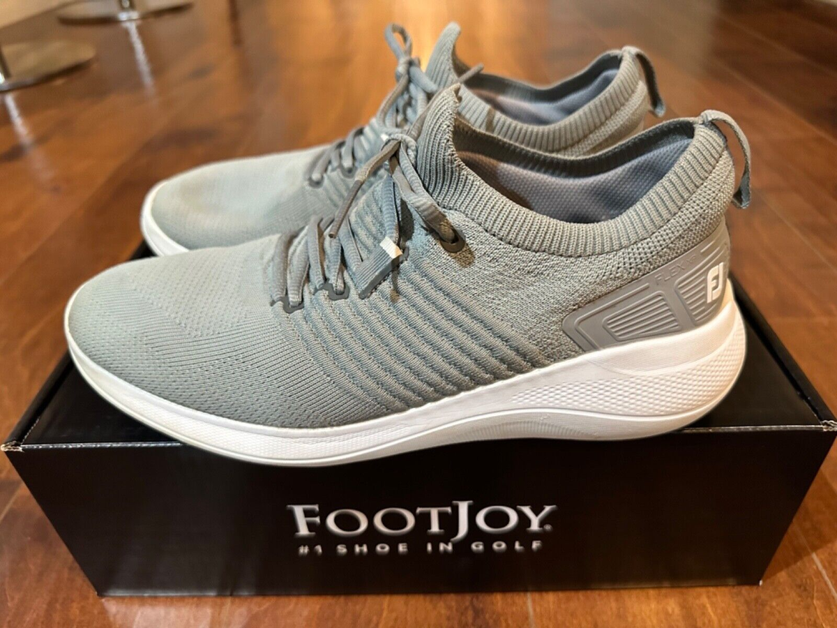 FootJoy Flex XP Men\'s Spikeless Golf Shoes Size 11.5 Gray 56273 FootJoy Shoes Mens Size 9 M Flex XP Spikeless Golf Sneakers  main image 4