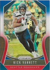 2019 Panini Prizm Nick Vannett Red White Blue Prizm SP Los Angeles Chargers