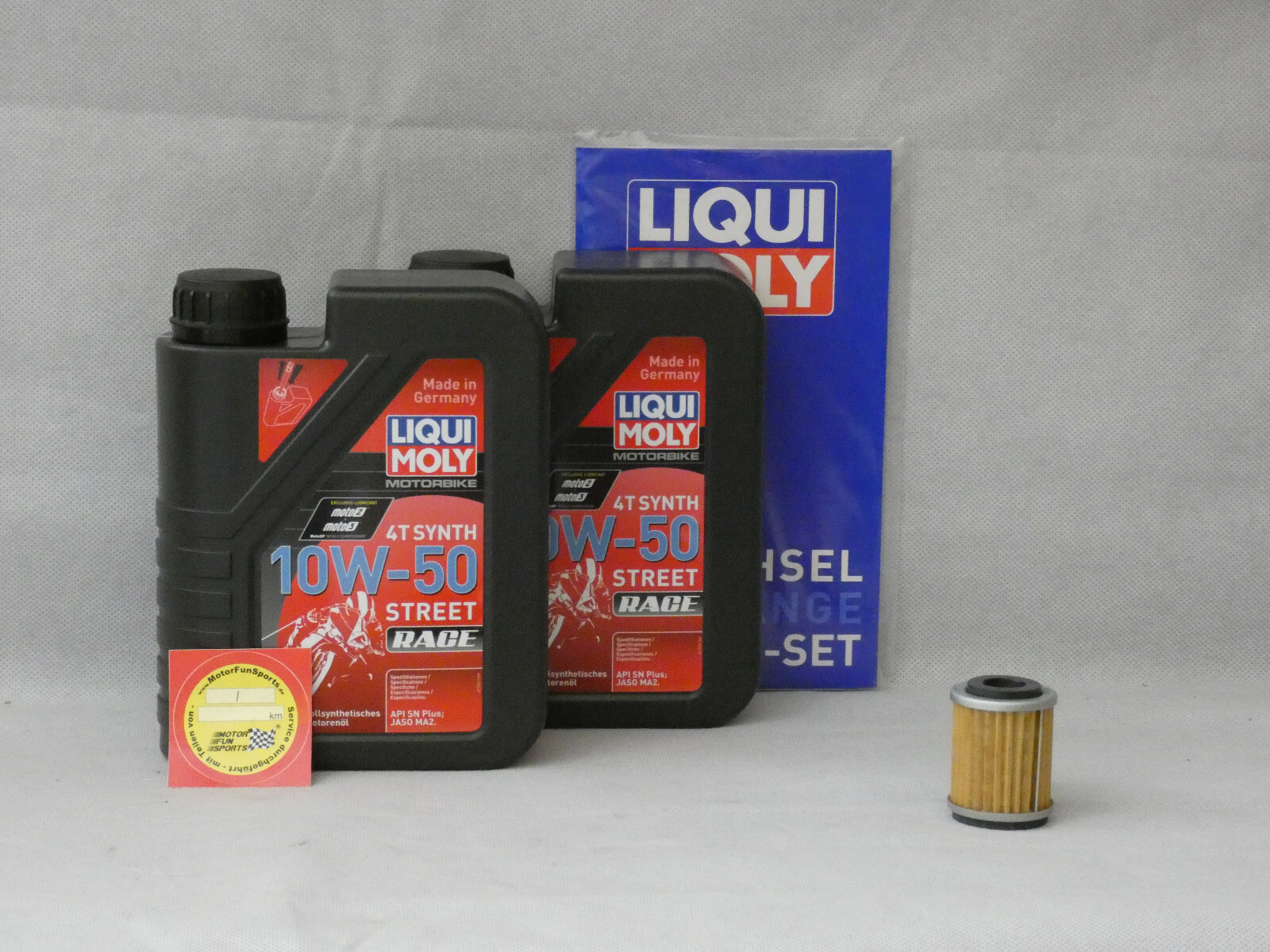 Oil Change Set Benelli Leoncino 250 Engine Oil Oil Filter Liqui Moly