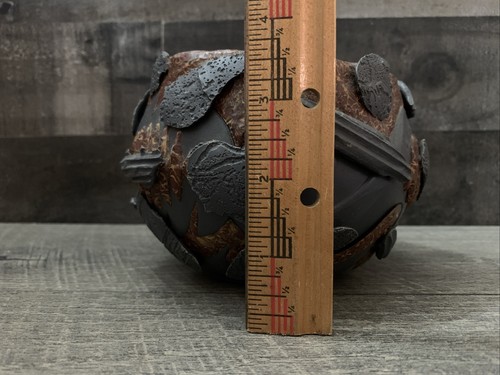 Vintage Moon Rock Brutalist Signed Art Native Earthenware Stonework Pottery - Picture 9 of 14