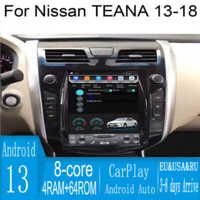 10.4'' Android Navigation Car Gps Tesla Style For Nissan Teana Altima 13~18 Radio