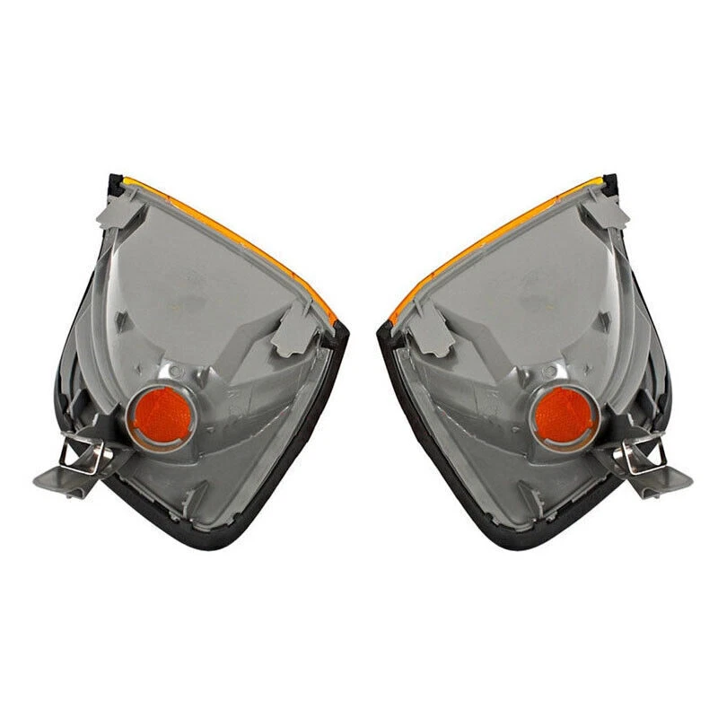 Pair Front Turn Signal Lamp Blinker Coner Light Fit For MB S-Class W140 300SD SE - Image 4 of 4
